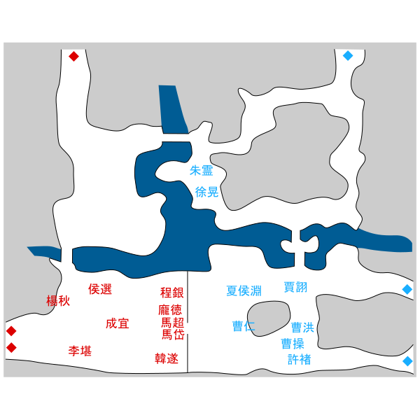 曹操軍シナリオ マップ