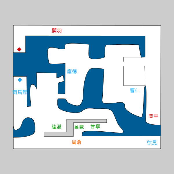 呉軍シナリオ マップ