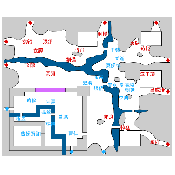 曹操軍シナリオ マップ