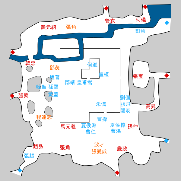 討伐軍シナリオ マップ
