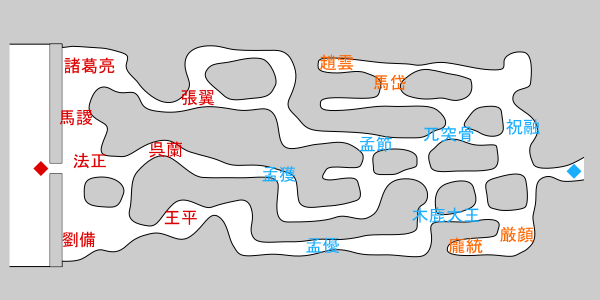 南蛮軍シナリオ マップ