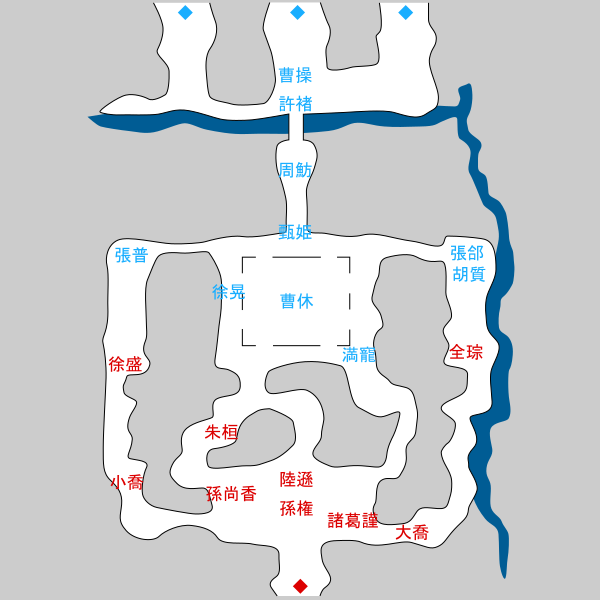 魏軍シナリオ マップ
