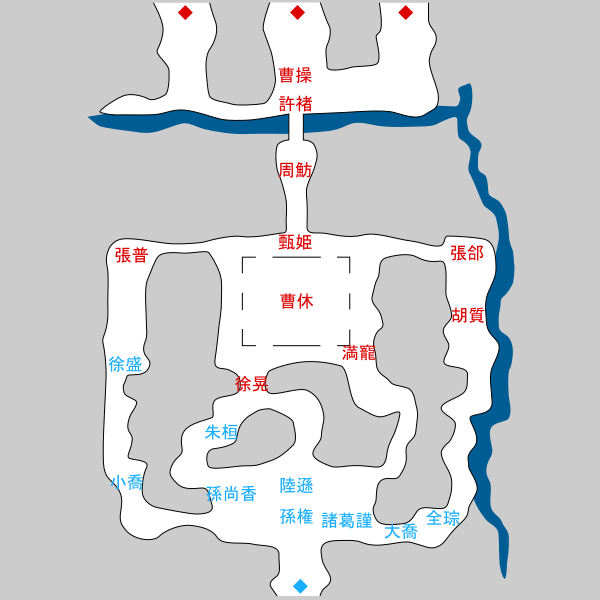 呉軍シナリオ マップ